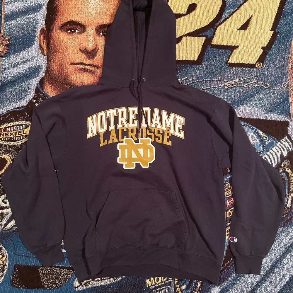 Notre Dame Lacrosse Sweatshirt Champion